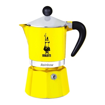 Bialetti Rainbow Giallo 3 Tazze