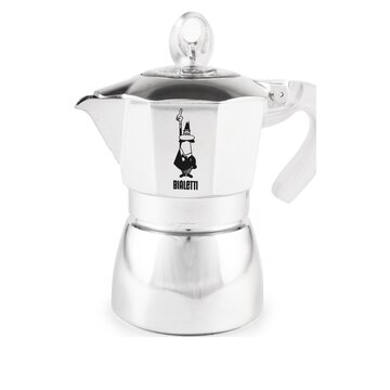 Bialetti Dama Pure Ice Moka 0,18 L Metallico