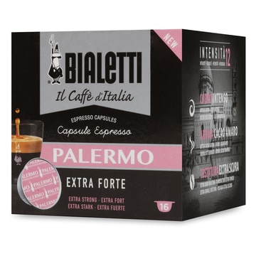 Bialetti Palermo Capsule caffè Tostatura scura 16 pezzo(i)