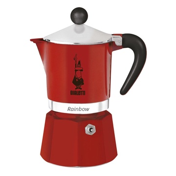 Bialetti Rainbow Rossa 6 Tazze