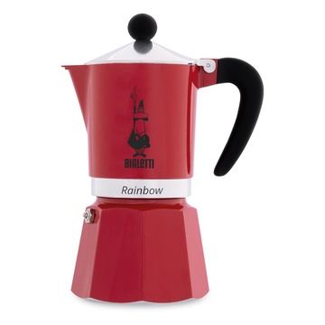 Bialetti Rainbow Rossa 3 Tazze