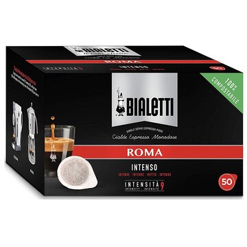 Bialetti Roma Capsule caffè Tostatura media 50 pz