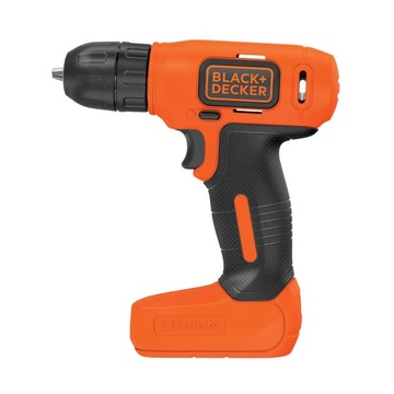 Black & Decker BDCD8 Perforatore, Avvitatore 1.5Ah Nero, Arancione