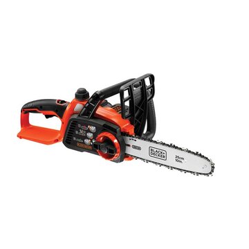 Black & Decker GKC1825L20 Motosega Nero, Arancione