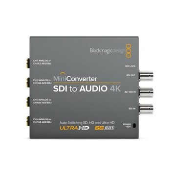 Blackmagic Design Mini Converter SDI to Audio 4K Convertitore video attivo
