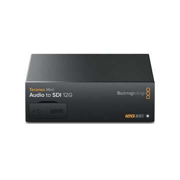 Blackmagic Teranex Mini - Audio to SDI12G