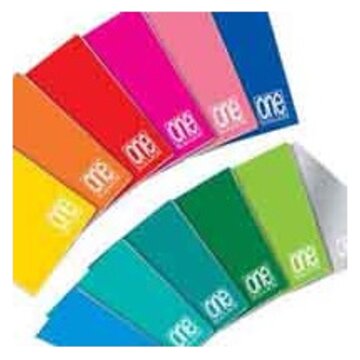 Blasetti One Color quaderno per scrivere 20 fogli Multicolore A4