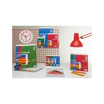 Blasetti Team 21x29.7cm quaderno per scrivere Multicolore