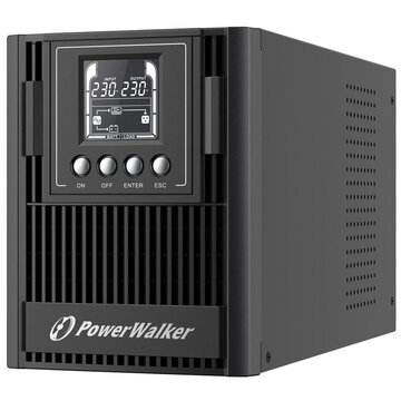 Powerwalker vfi 1000 at doppia conversione (online) 1 kva 900 w 3 presa(e) ac