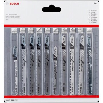 Bosch 2 607 011 172 Lama per seghetto alternativo 10 pz