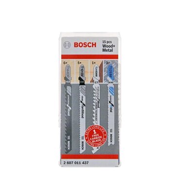 Bosch 2 607 011 437 Lama per seghetto alternativo 15 pz