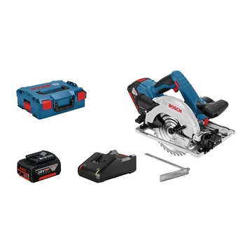 Bosch GKS 18V-57 G Professional 16,5 cm 3400 Giri/min Nero, Blu