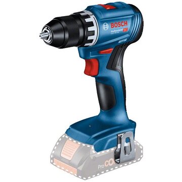 Bosch GSR 18V-45 Professional 500 Giri/min Senza chiave 900 g Nero Blu