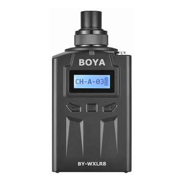Boya BY-WXLR8-Pro – Trasmettitore a Innesto XLR con display LCD