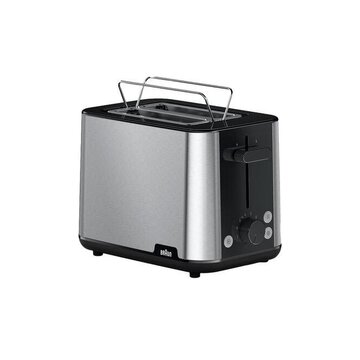 Braun HT 1510 2 Fetta/e 900 W Nero, Acciaio inossidabile