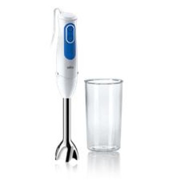 Braun MQ 3000 Smoothie+ Frullatore ad immersione 0.6L 700W Blu, Bianco