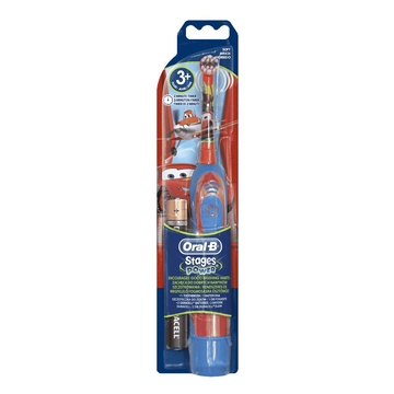 Braun Oral-B 400KIDS Bambino Spazzolino rotante Blu, Rosso