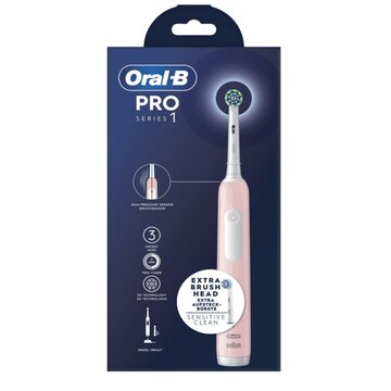 Braun Oral-B Pro Series 1 Adulto Spazzolino rotante-oscillante Rosa