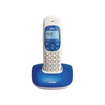 Brondi Nice DECT Blu, Bianco