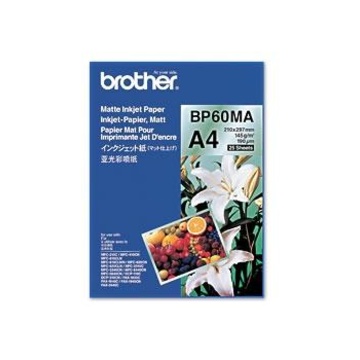 Brother BP60MA Inkjet Paper carta inkjet A4 (210x297 mm) Opaco Bianco