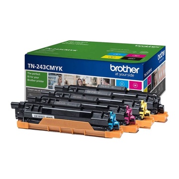 Brother TN-243CMYK cartuccia toner Original Nero, Ciano, Magenta, Giallo