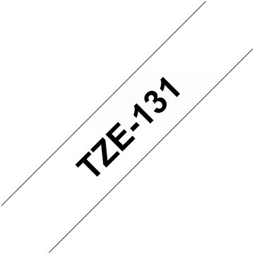 Brother TZE-131 in colore/Nero 12 mm