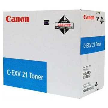 C-exv21 cyan cartuccia toner originale ciano