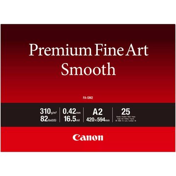 Canon Carta Premium Fine Art Smooth FA-SM2 A2 - 25 fogli