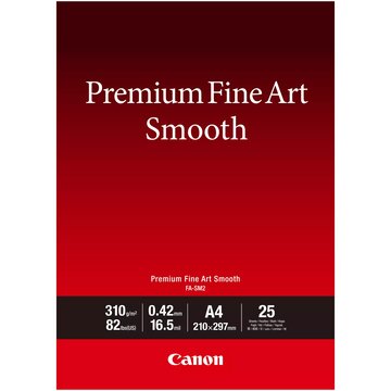 Carta premium fine art smooth fa-sm2 a4 - 25 fogli