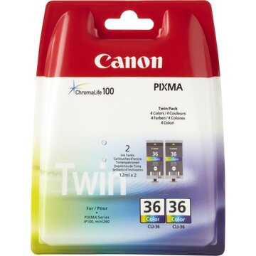 Canon CLI-36 Color Twin Pack