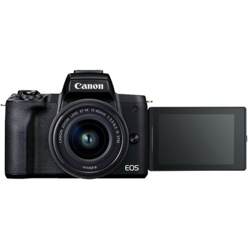 Canon EOS M50 Mark II + EF-M 15-45mm IS STM + Vlogger Kit Nero