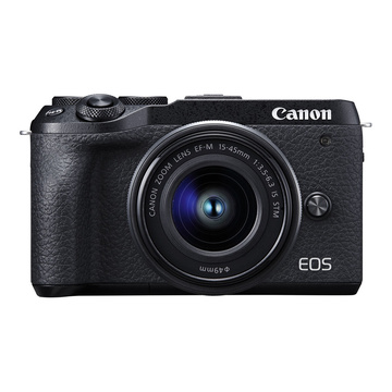 Canon EOS M6 Mark II + EF-M 15-45mm + EVF-DC2