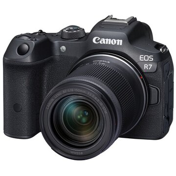Canon EOS R7 Body + Adattatore AF originale Canon EF-EOS R per ottiche Canon EF/EF-S su Canon RF