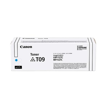 Canon T09 cartuccia toner 1 pz Originale Ciano