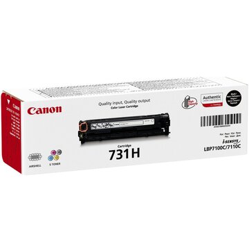 Toner cartuccia 731 h bk nero