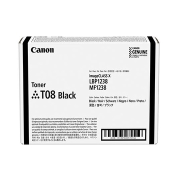 Canon TONER T08 BLACK cartuccia toner 1 pz Originale Nero