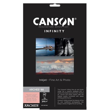 Canson Infinity ARCHES 88 A2 25F 310GR