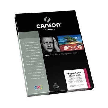 Canson Infinity PhotoGloss Premium RC 270gr A3+ 25 fogli