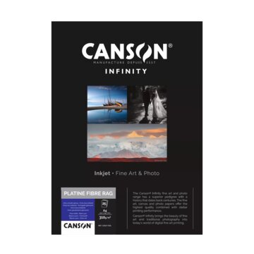 Canson Infinity Platine Fibre Rag A4 10 Fogli 310GR