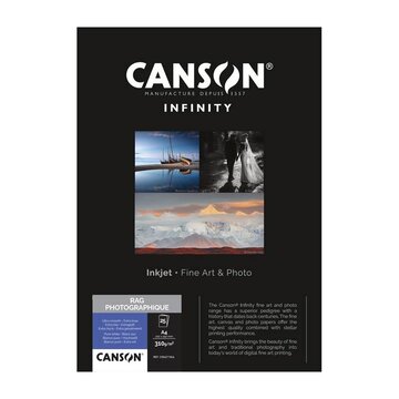 Canson Infinity Rag Photographique carta fotografica A2 Bianco Opaco