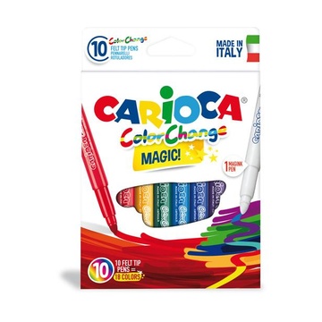 Carioca ColorChange marcatore Extra grassetto Multicolore 10 pezzo(i)