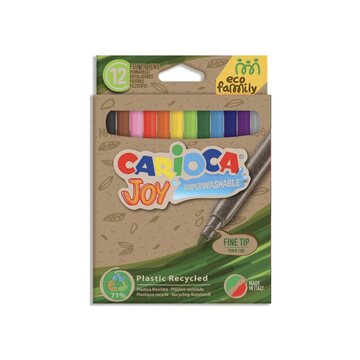 Carioca Joy Eco marcatore Multicolore 12 pz