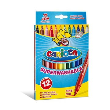 Carioca Joy marcatore Fine Multicolore 12 pezzo(i)