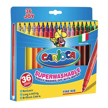 Carioca Joy marcatore Fine Multicolore 36 pezzo(i)