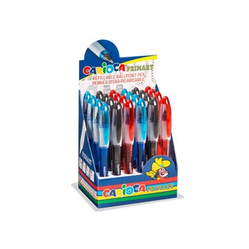 Carioca Primary Blu Penna a sfera 24 pz