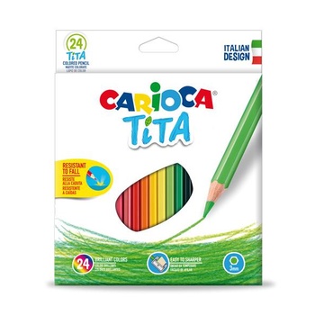 Carioca Tita pastello colorato 24 pezzo(i) Multi