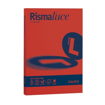 CARTOTECNICA FAVINI Favini Rismaluce carta inkjet A4 (210x297 mm) Rosso