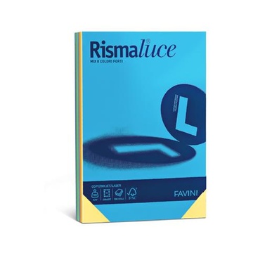 Favini rismaluce mix carta inkjet a4 (210x297 mm) multicolore