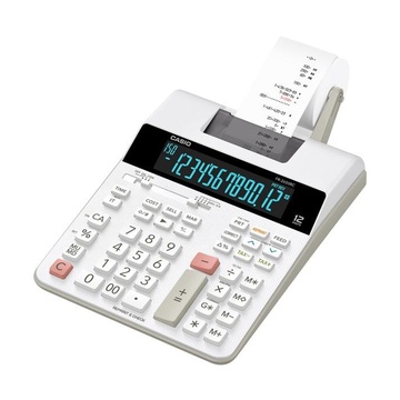 Casio FR-2650RC Scrivania Calcolatrice con stampa Nero, Bianco