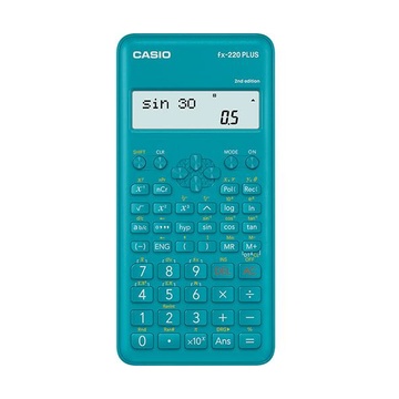 Casio FX-220 Plus Tasca Calcolatrice scientifica Blu